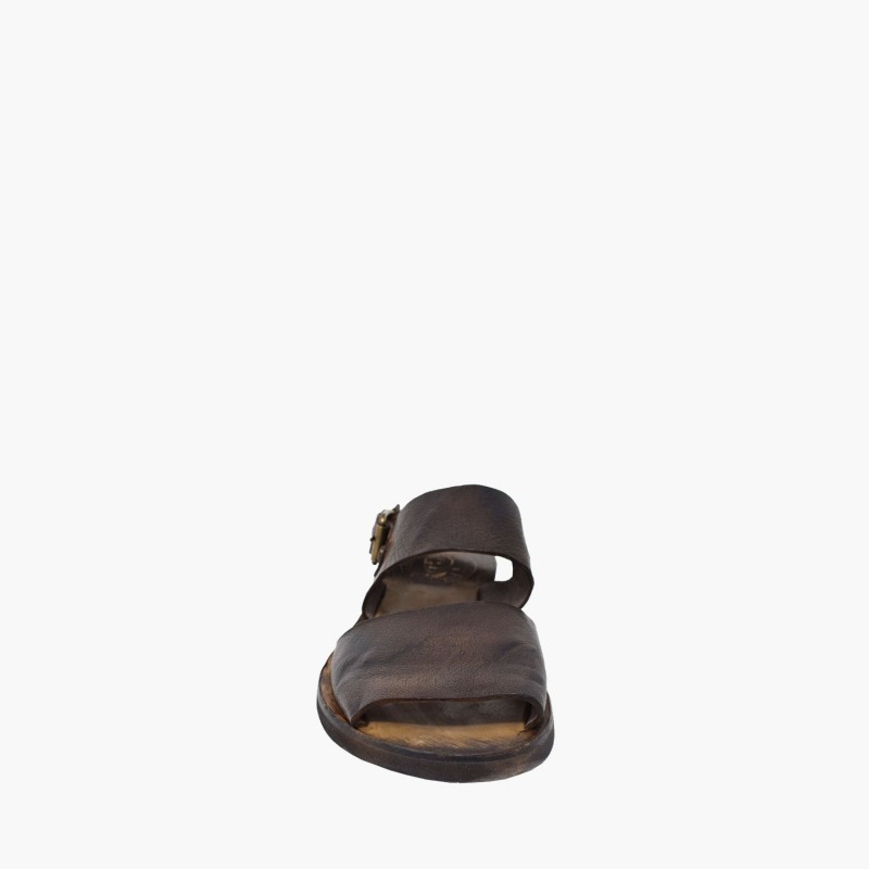 Leather man sandal "Napoli"