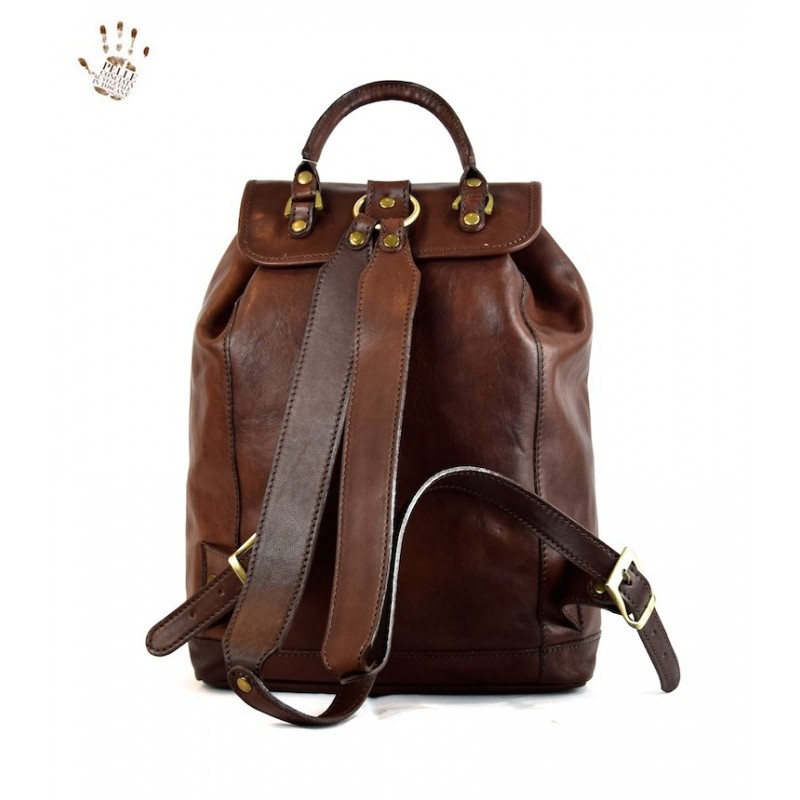 Leather Backpack "Barga"