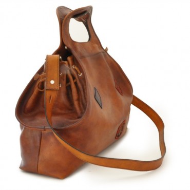 Woman leather handbag "Gaiole"