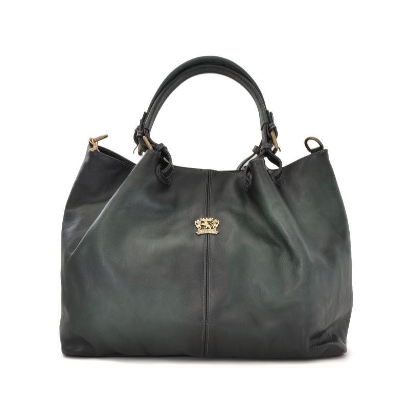 Classic leather shopper bag "Collodi" B168
