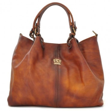 Classic leather shopper bag...