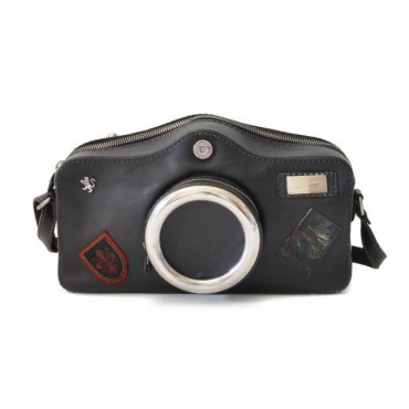 Exclusive leather camera bag  woman. "Fotocamera"