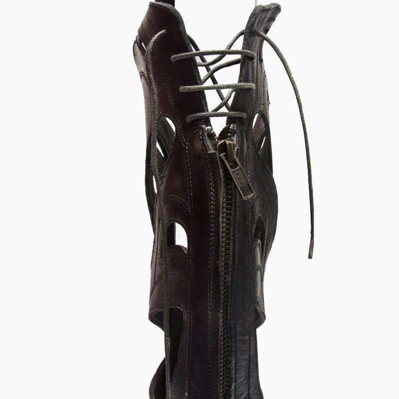 Leather Woman boot "Intaglio"