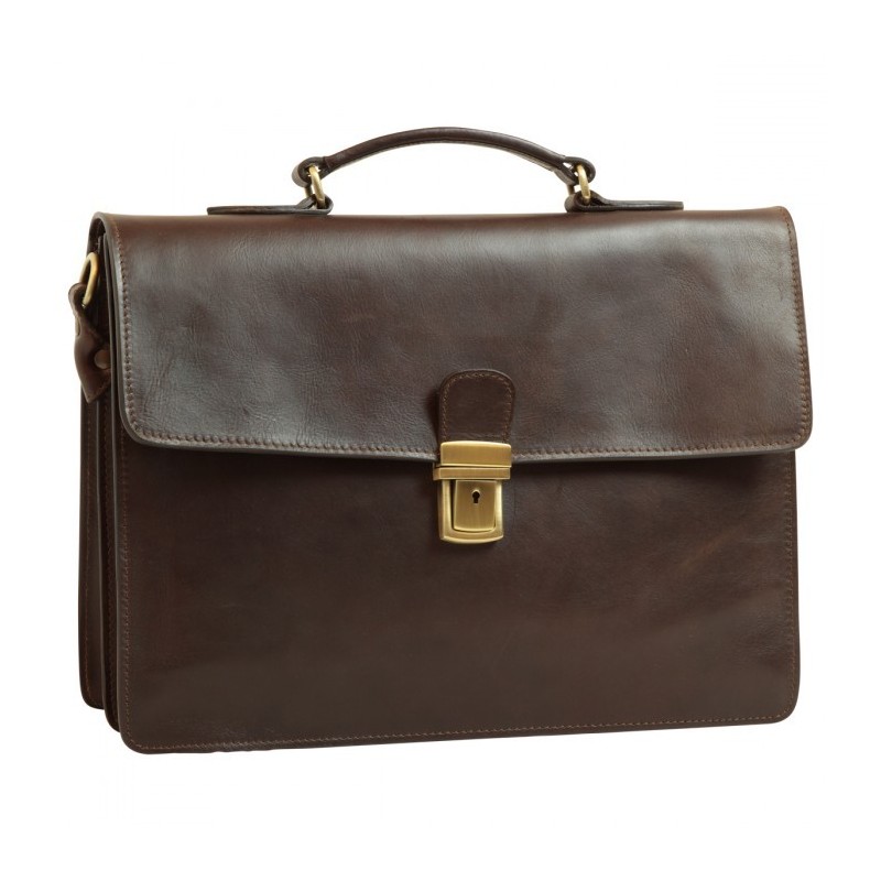 Leather Man Briefcase "Stęszew"