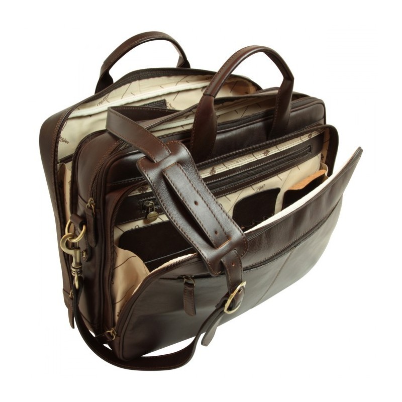 Leather Man Briefcase "Legnica"