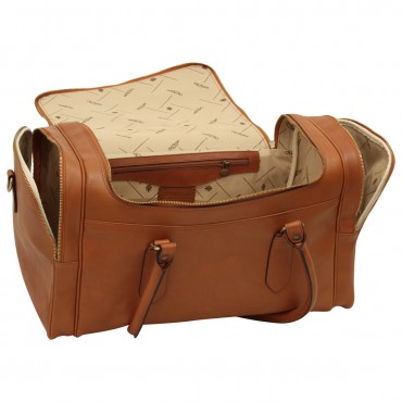 Leather travel bag "Arno" C