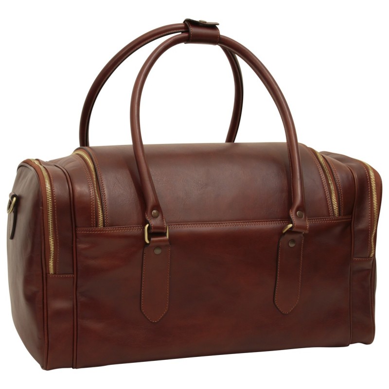Leather travel bag "Arno"