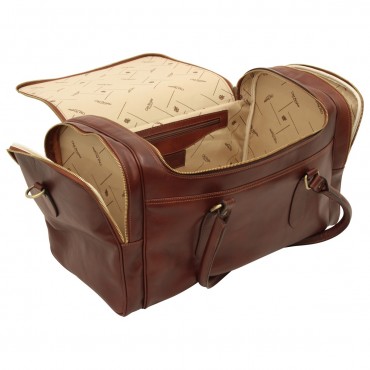Leather travel bag "Arno"