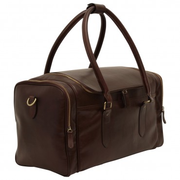 Leather travel bag "Arno" DB