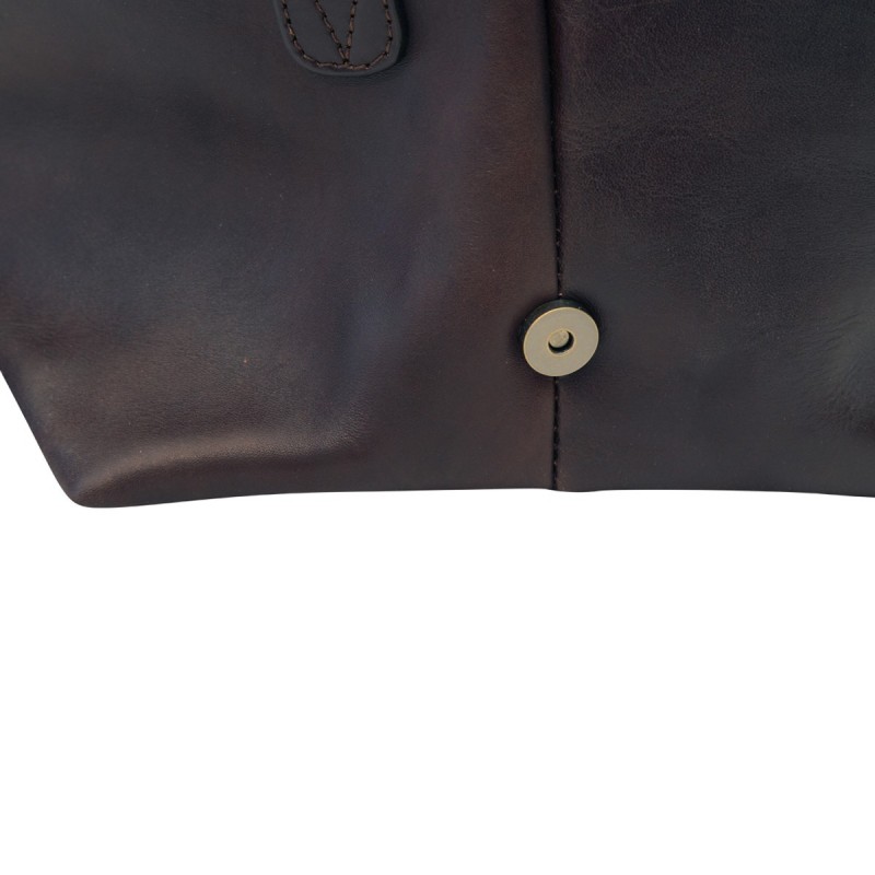 Leather duffel bag "Oborniki" DB