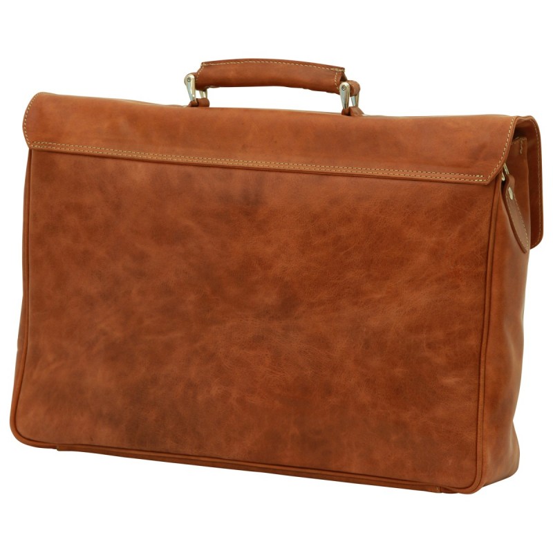 Leather Unisex Briefcase "Brandeburger"