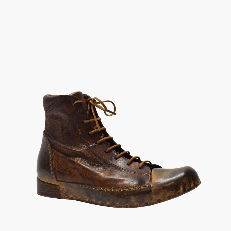 Leather man shoes "Sneaker I World War" AL