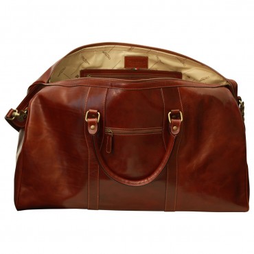 Leather travel bag "Legnica"