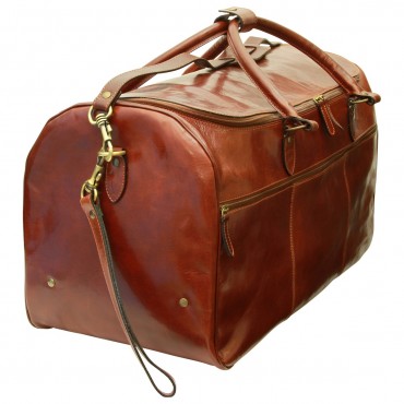 Leather duffel bag "Koszalin"