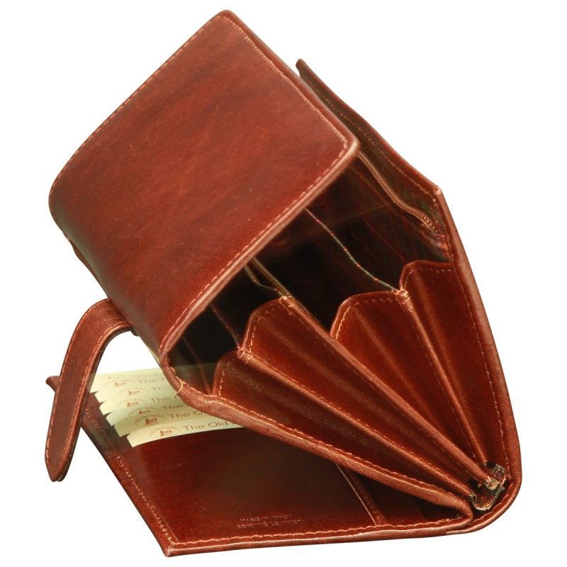 Leather Woman Wallet "Augustów"