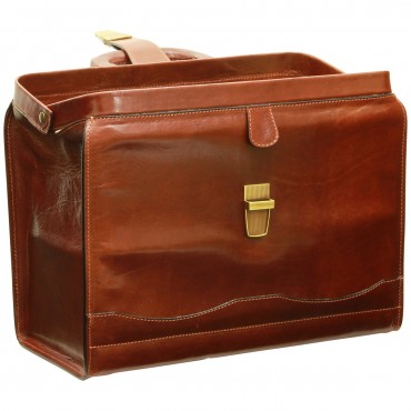 Leather Doctor Briefcase "Radom"