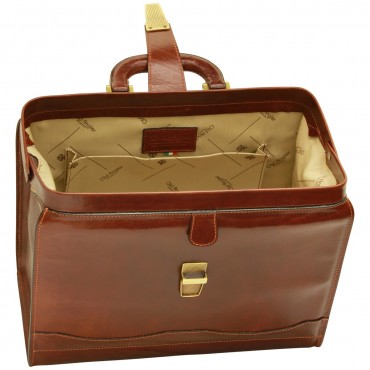 Leather Doctor Briefcase "Radom"