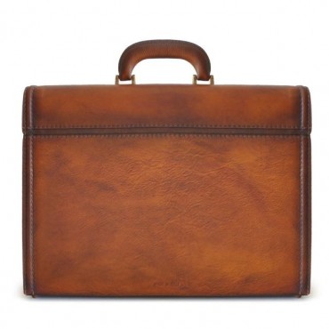 Leather conventions attach case. "Ghirlandaio" B215B