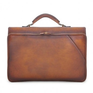 Leather Briefcase "Piccolomini"