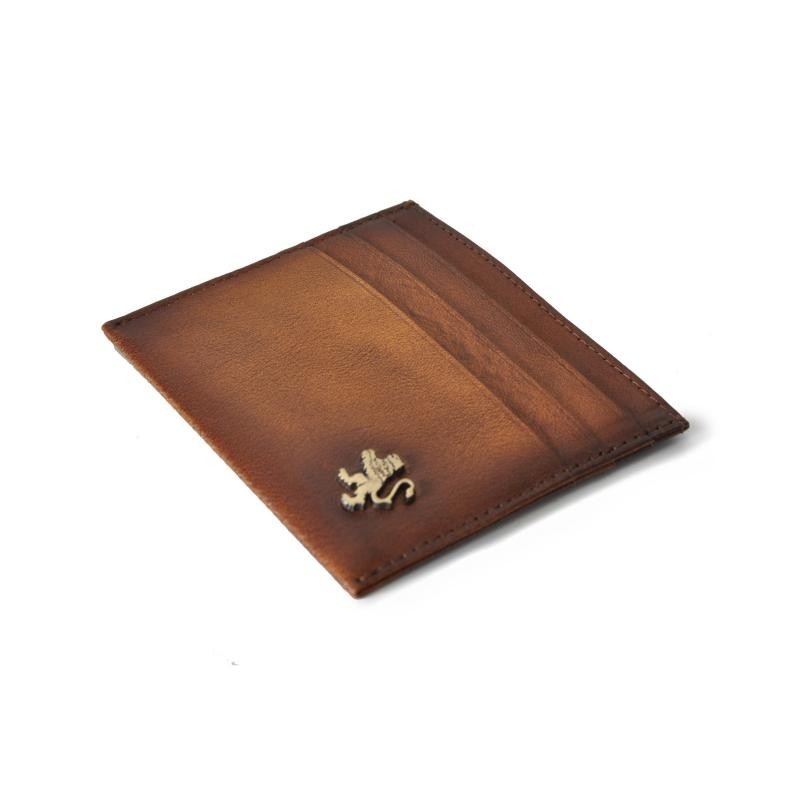 Leather Card Holder "Loggia del Bigallo