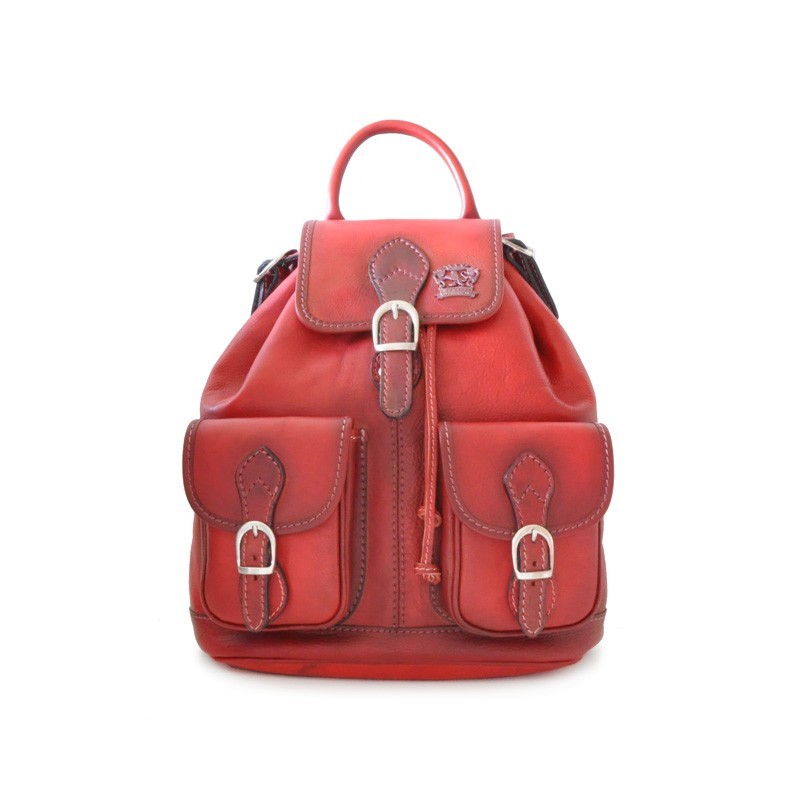 Leather Backpack "Caporalino"