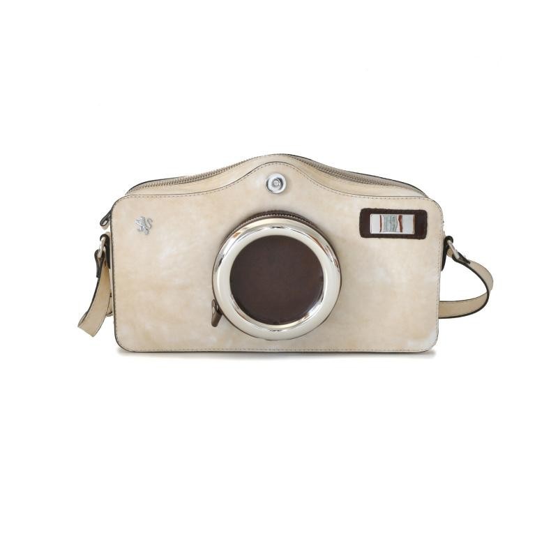 Leather Lady bag "Photocamera"