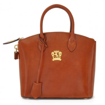 Leather Lady bag "Versilia" R348-P