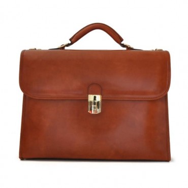 Leather briefcase "Da...