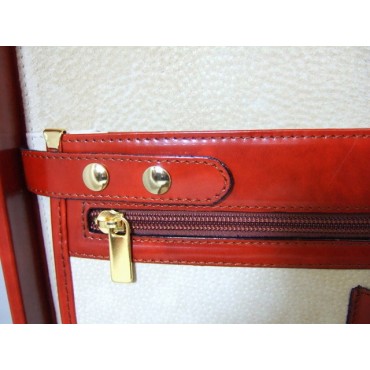 Leather briefcase 24 H "Federico da Montefeltro"