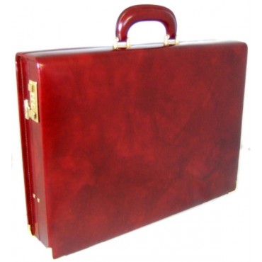 Leather 24h briefcase