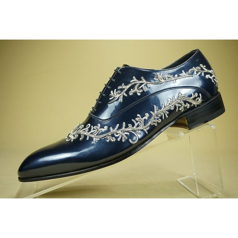 Leather Man shoes "Ambrogio" BL