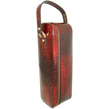 Leather winecase "Bacco" K