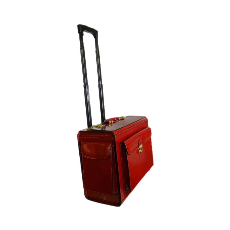 Leather Briefcase "Arnolfo Di Cambio" S408