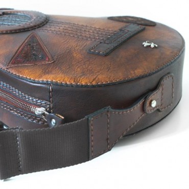 Leather Backpack "Chitarra"