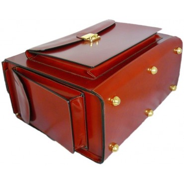 Leather Briefcase "Arnolfo Di Cambio" K408