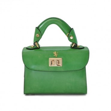 Small and elegant leather woman handbag. "Lucignano" R280/20