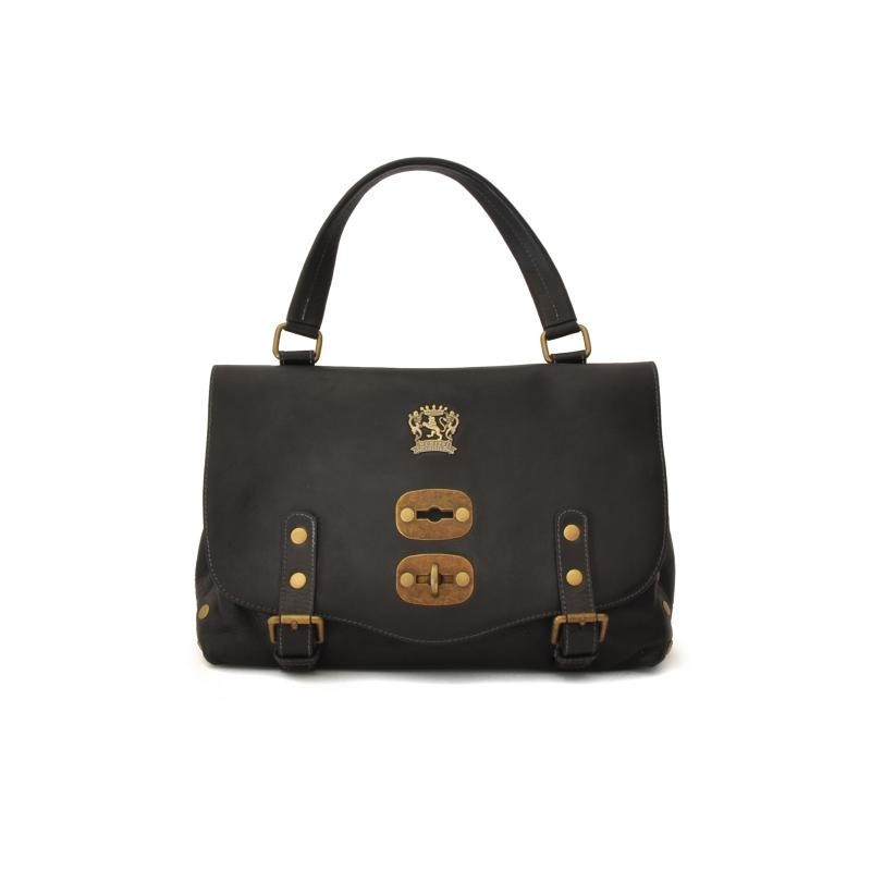 Leather Lady bag "Castell'Azzara" B162-P