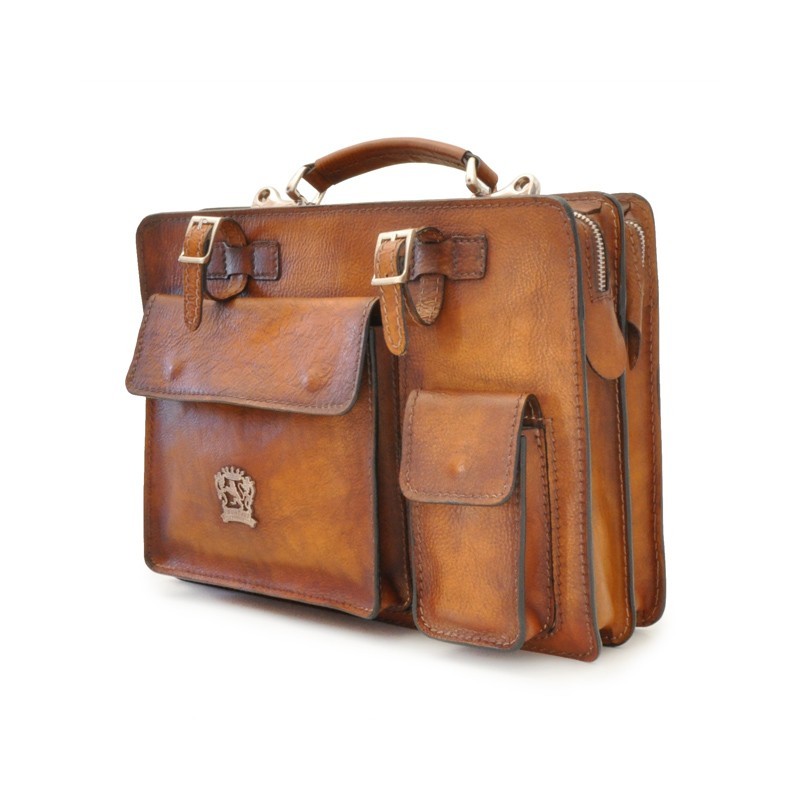 Leather Briefcase "Milano" 34
