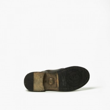 Leather Boot "Clochard"