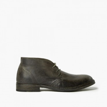 Leather men shoes "Polacchino Pelle"