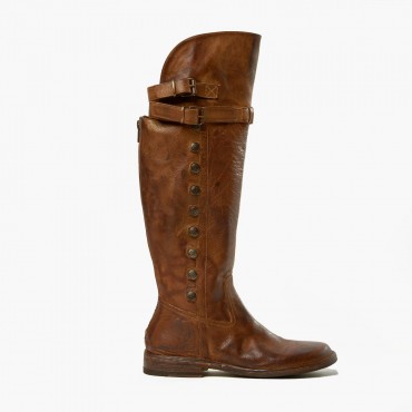 Leather Woman boot "Montenero"