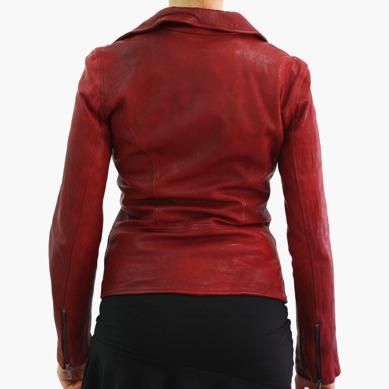 Leather Lady jacket "Chiodo" CW