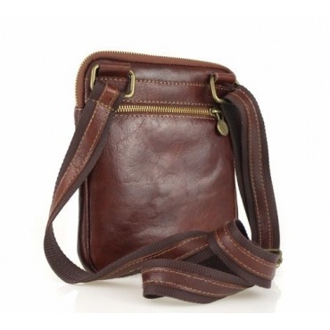 Leather man bag "Paolo"