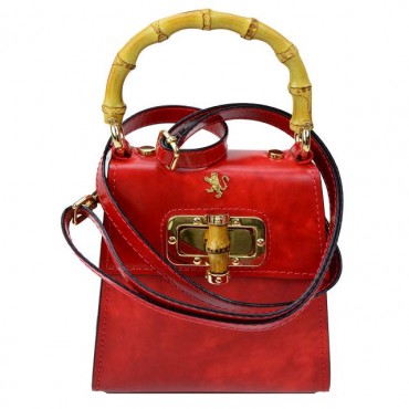 Beautiful and elegant women's bag in leather "Castalia" R298/22