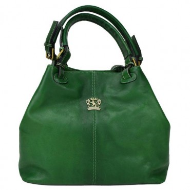 Leather Lady bag "Collodi...