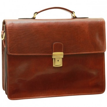 Leather Man Briefcase...