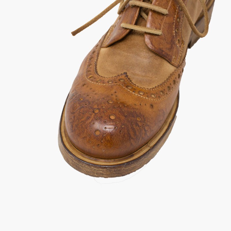 Leather men shoes"Coda di Rondine"