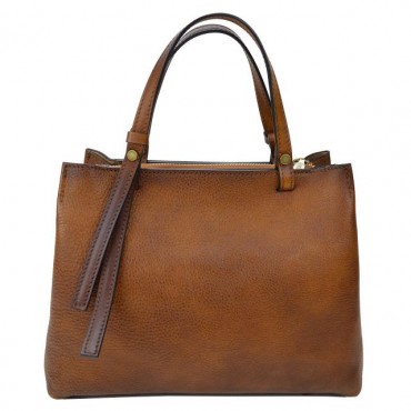 Medium size woman leather bag. "Camperiti"