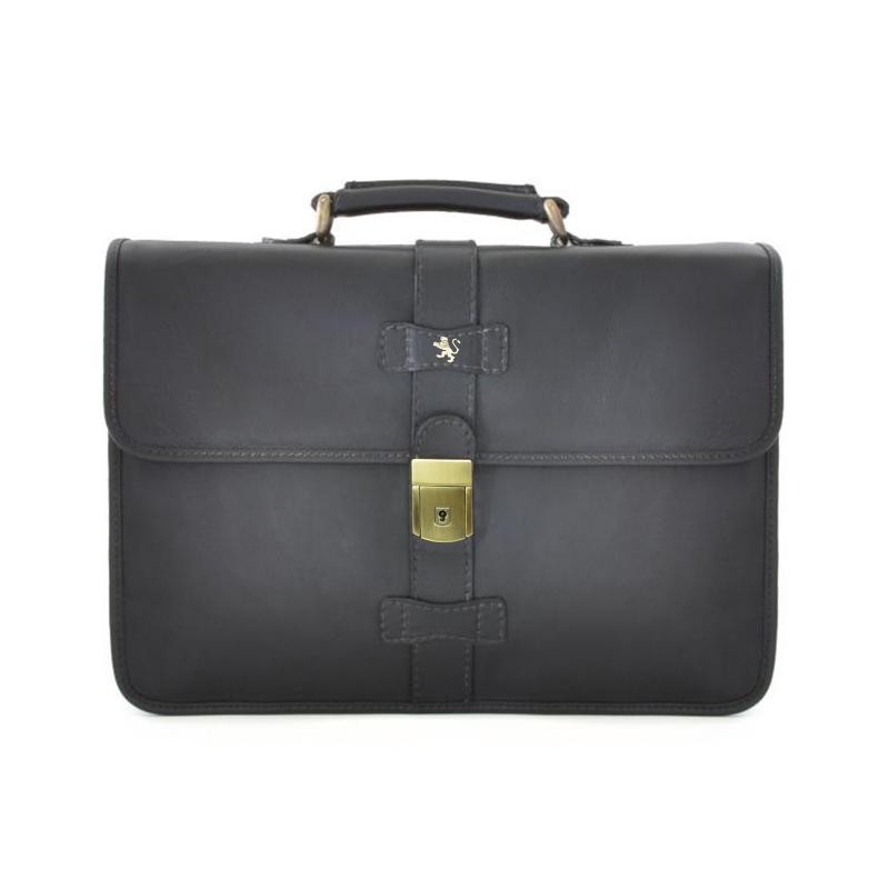 Leather Briefcase "Anghiari"