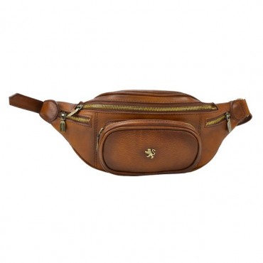 Leather belt pack "Marsupio"